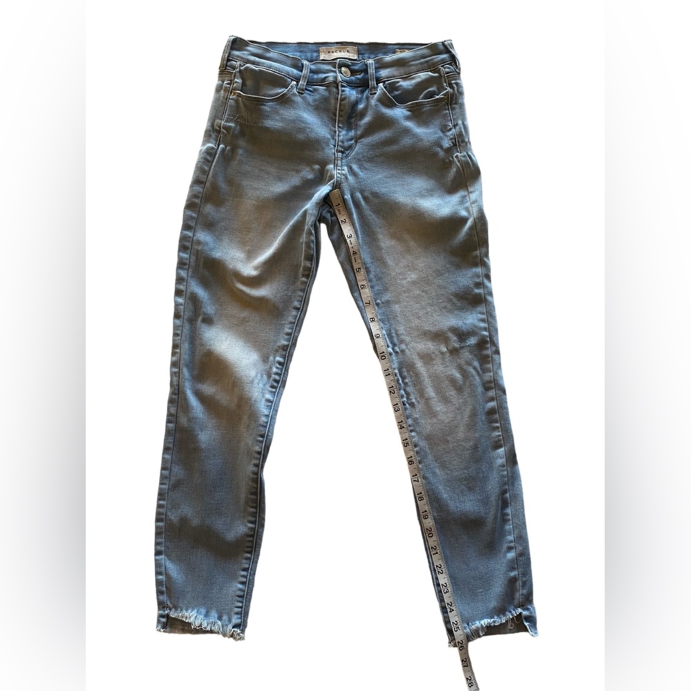 PACSUN Woman’s Jeans Pants Jagged Ankle Super Stretch Size 26 Great Condition! - Picture 7 of 14